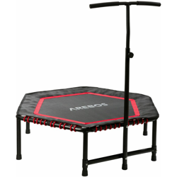 Fitness Trampolino Mini Trampolino con maniglia di allenamento In-Outdoor - Arebos características