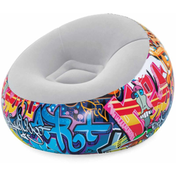 Sillón Hinchable Graffiti 112x112x66 cm - 75075 - Bestway precio