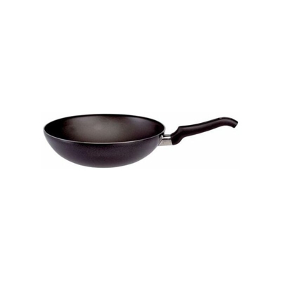 Pentola Wok Cucinotta Firenze con un manico Cm 24 nero - Ballarini