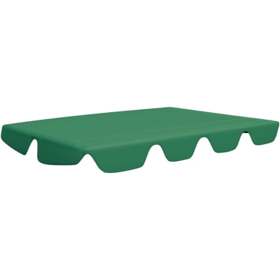 Baldacchino per Dondolo da Giardino Verde 150/130x70/105 cm - Verde - Vidaxl