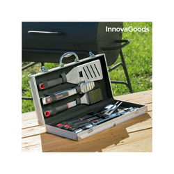 Valigetta di Utensili da Barbecue Professionale InnovaGoods (11 pezzi) precio