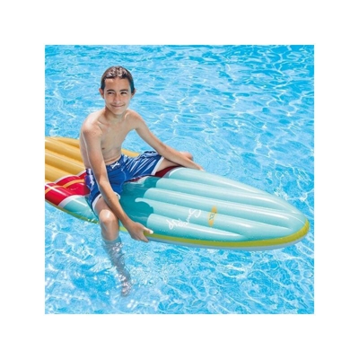 Tavola Surf Materassino Isola Gonfiabile Mare Piscina 178 X 69 Cm 2 Colori