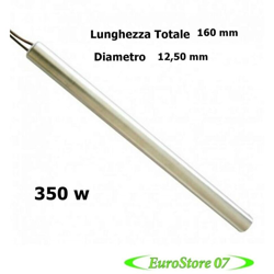 RESISTENZA CANDELETTA ACCENSIONE STUFA A PELLET diam 12,5MM 160MM 350W SP 49 precio