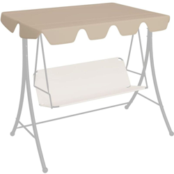 Baldacchino per Dondolo da Giardino Beige 150/130x70/105 cm - Beige - Vidaxl características