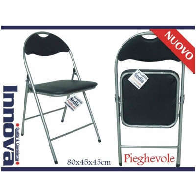 Bighouse It - SEDIA RELAX METALLO CM.94 NERA