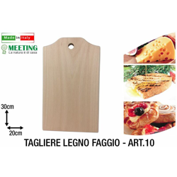 Tagliere Legno Faggio Cm.20X30 Art.10 en oferta