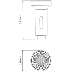 Tirare il rubinetto, Ugello G1 / 2, 61008, galvanica cp precio