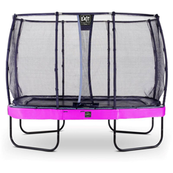 SOLO TRAMPOLINO Tappeto elastico da giardino rettangolare 244x427cm con rete di sicurezza Deluxe - rosa. Con telaio molto stabile. Un trampolino características