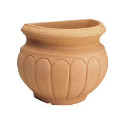 Vaso Resina a Parete Baccellato cm. 49 Anticato en oferta