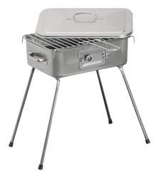 Tradeshop - BARBECUE CON GRIGLIA FORNACELLA BRACE A CARBONE CARBONELLA PIEDI PIEGHEVOLI en oferta