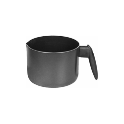 BOLLILATTE UN MANICO 'BLACK LINE' Ø cm. 12 - h.10 - capacità 1 lt. en oferta