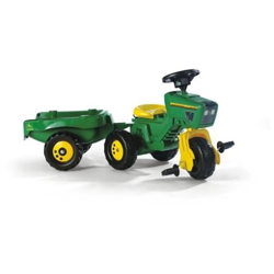 Trattore JohnDeere c / Vol. sonoro + Rimorchio110x38x56 052769 precio