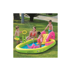 Piscina Gioco Polipo Gonfiabile con Spruzzi d'acqua 298x165x55 cm Jilong Sea precio