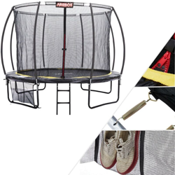 Set trampolino Trampolino giardino Trampolino bambini con rete sicurezza - Arebos precio