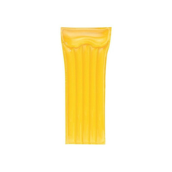 Materassino Trasparente Giallo Cm 183X74 - Bestway en oferta