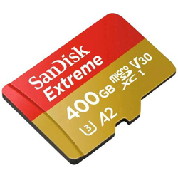 Scheda di Memoria microSDXC Extreme 400 GB UHS-I di Classe 3 Velocità 160 MB / s con Adattatore precio