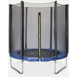 Trampolino 180cm, colore: Blu, con rete di protezione - modello: CassiopÃ©e | Alta QualitÃ | Norme UE. - Blu en oferta