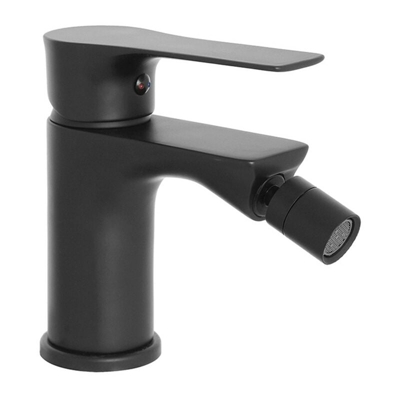 Inbagno - Miscelatore Bidet Nero Opaco Completo di Piletta Clic/Clac