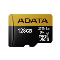 Scheda di Memoria Micro SDXC UHS-II Capacità 128 GB Classe 10 Velocità 275 MB / s características