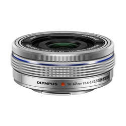 M. ZUIKO DIGITAL ED 14''‘42mm 1:3.5''‘5.6 EZ, 3.5 - 5.6, 14 - 42 mm, 3.5, 0,23x, Plastica, Argento características