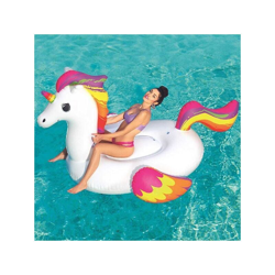 Unicorno Fashion Cavalcabile Gigante 224 X 164 Cm Cavallo Arcobaleno precio