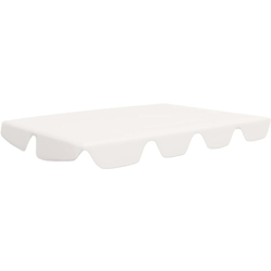 Baldacchino per Dondolo Giardino 270 g/m² Bianco 226x186 cm - Bianco - Vidaxl características