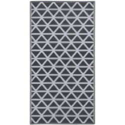 vidaXL Tappeto da Esterni Nero 120x180 cm in PP en oferta