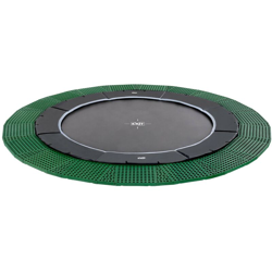 Exit - SOLO TRAMPOLINO Tappeto elastico da giardino interrato rotondo 305cm con piastrelle di sicurezza - nero. Trampolino elastico per adolescenti e en oferta