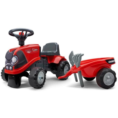 Set Trattore Giocattolo Case IH Babyfarmer 1/3 - Rosso - Falk