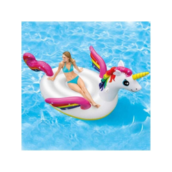 Unicorno Gonfiabile Gigante Isola Materassino Mare Piscina 287 X 193 X 165 Cm precio