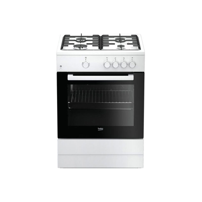 Cucina a Gas BEKO 218971 FSG62000DWL 64 L 60 cm