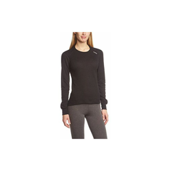 Odlo, Canottiera Donna a maniche lunghe Crew Neck WARM, Nero (schwarz), L en oferta