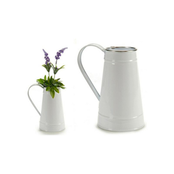 Vaso Brocca Bianco Metallo (11,5 x 18,5 x 17 cm) precio