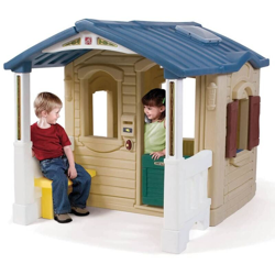 Step2 Casetta Bambini con Portico Frontale in Plastica Marrone 794100 - Marrone precio