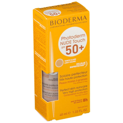 BIODERMA Photoderm Nude Touch SPF50+ Teinte Claire características