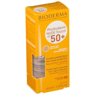 BIODERMA Photoderm Nude Touch SPF50+ Teinte Claire