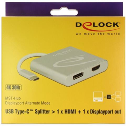 87716 DisplayPort / HDMI ripartitore video características