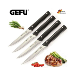 Set Di 4 Coltelli Bbq Per Bistecca Con Lama In Acciaio Inox "Gefu" Germany en oferta