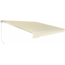 Tenda da Sole a Caduta, Tendalino a Scomparsa con Manovella, da Esterno (3,6x3m, Beige) en oferta