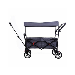 Carrello pieghevole da giardino FUXTEC CT-700 con tettuccio apribile GRIGIO precio