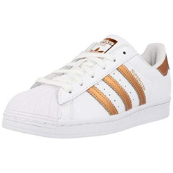 Adidas Superstar W, Scarpe Da Ginnastica Womens, Ftwr Bianco / copper Met. / core Nero, 39 1/3 Eu características