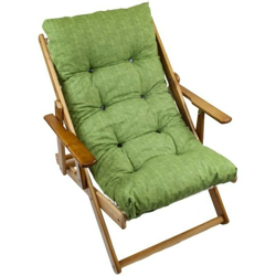 Potrona Relax 3 Posizioni Verde Abete/Faggio Tessuto en oferta