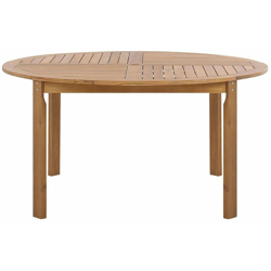 Tavolo da pranzo da giardino in legno di acacia chiaro ø 150 cm TOLVE precio