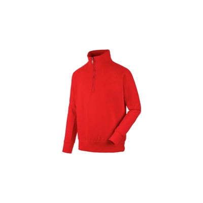 Felpa Job+ 1/2 zip rosso Würth MODYF, Taglia XS - rosso