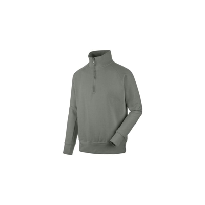 Felpa Job+ 1/2 zip grigio smoke Würth MODYF, Taglia XS - grigio smoke