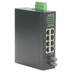 Industrial Switch, 7x RJ-45, 1x ST, unmanaged, ST, 106 x 40 x 140 mm en oferta