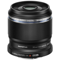 M. Zuiko Digital ED Obbiettivo 30 mm 1:3.5 Macro, Nero en oferta