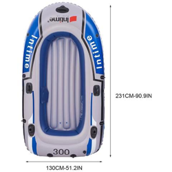 Intime 2/3/4 Persone Barche Da Pesca Kayak Gommoni Resistenti All'usura en oferta