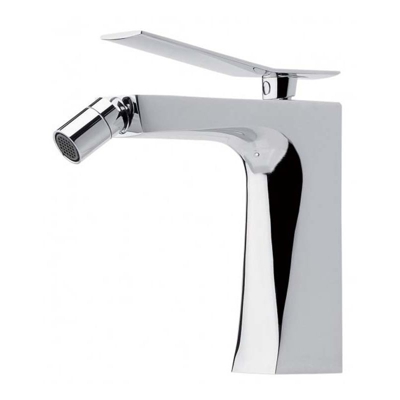 Wave miscelatore bidet con scarico click clack cromato