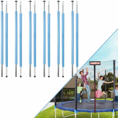 Arebos Pali per Recinzione del Trampolino 233 cm 6 pezzi